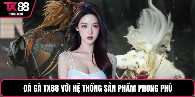 Đá gà TX88 với hệ thống sản phẩm phong phú