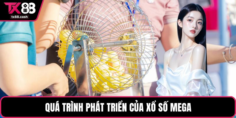 Quá trình phát triển của xổ số Mega